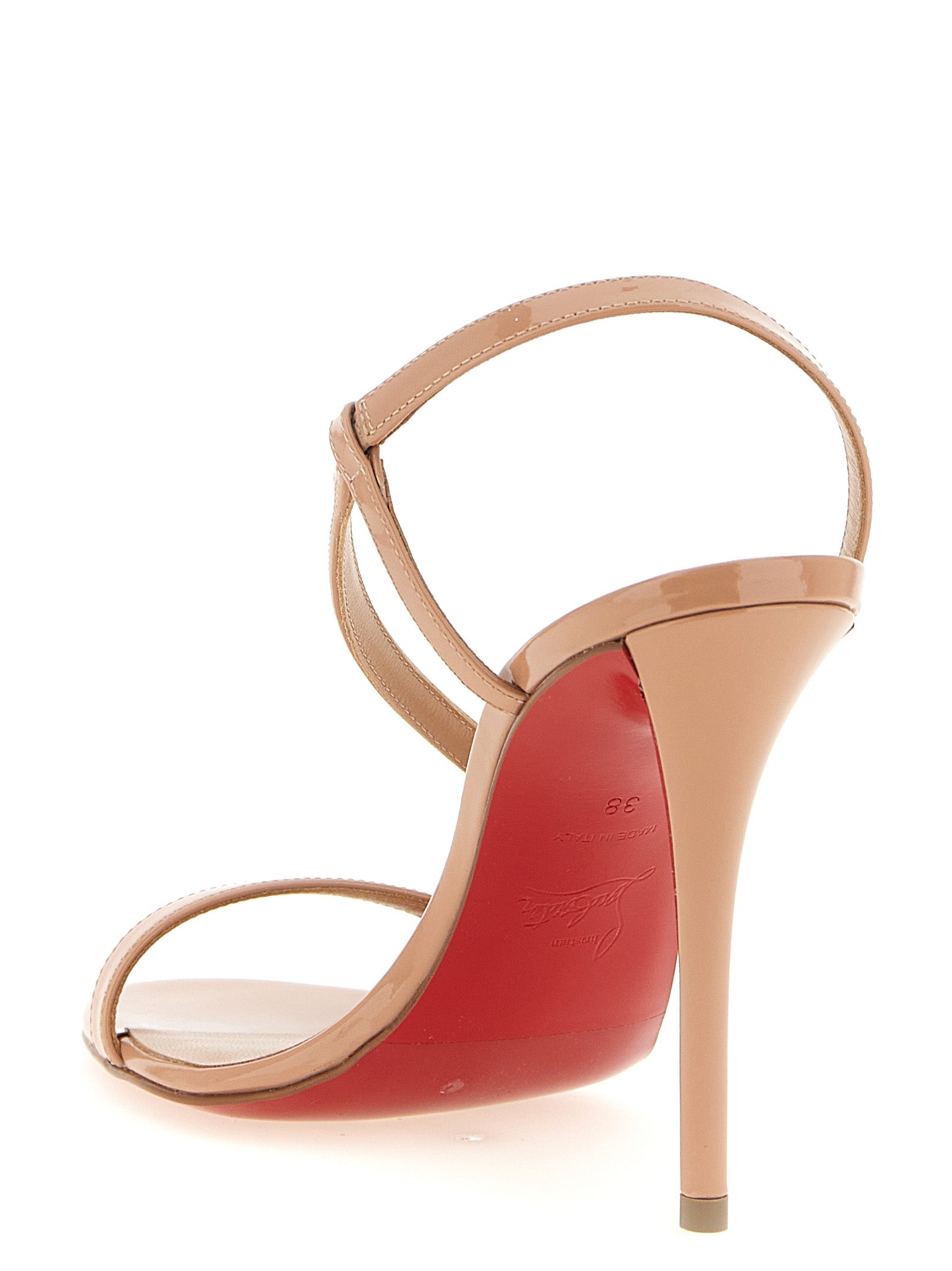 Rosa Z sandals Pink Calfskin Leather Pvc