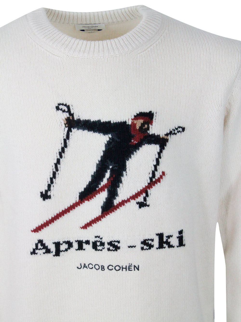 Jacob Cohen Sweaters Cream 90wv 10ws