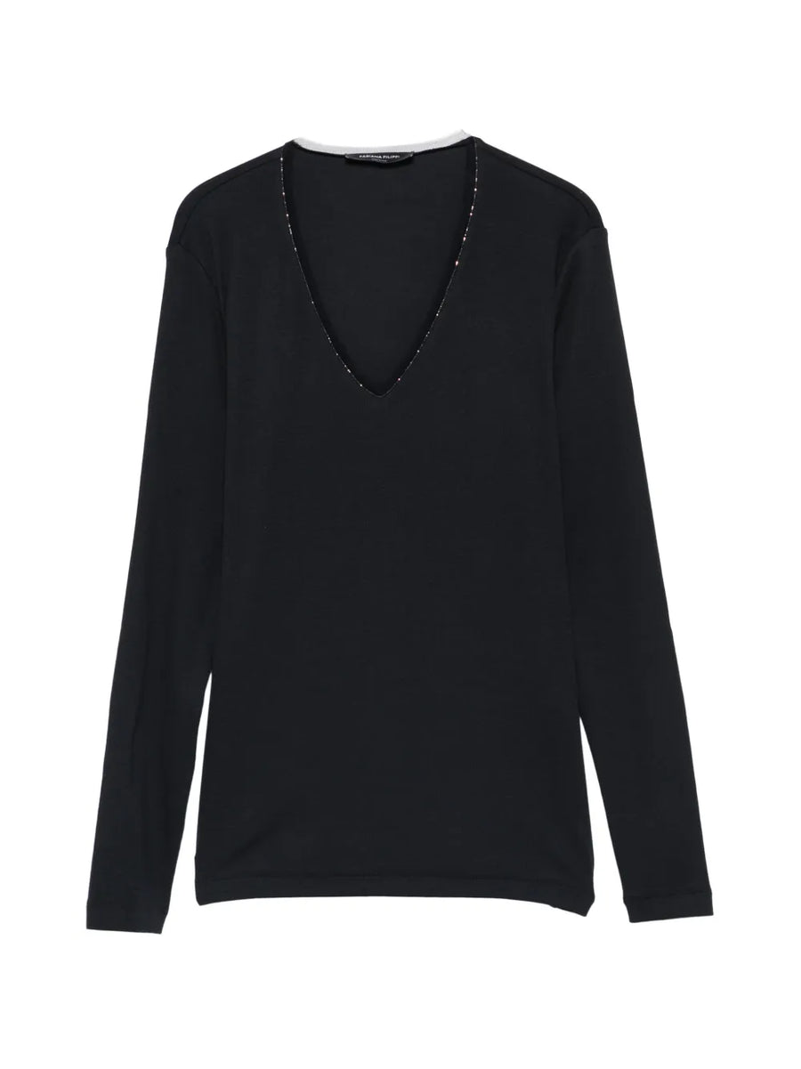 Fabiana Filippi t-shirt in black