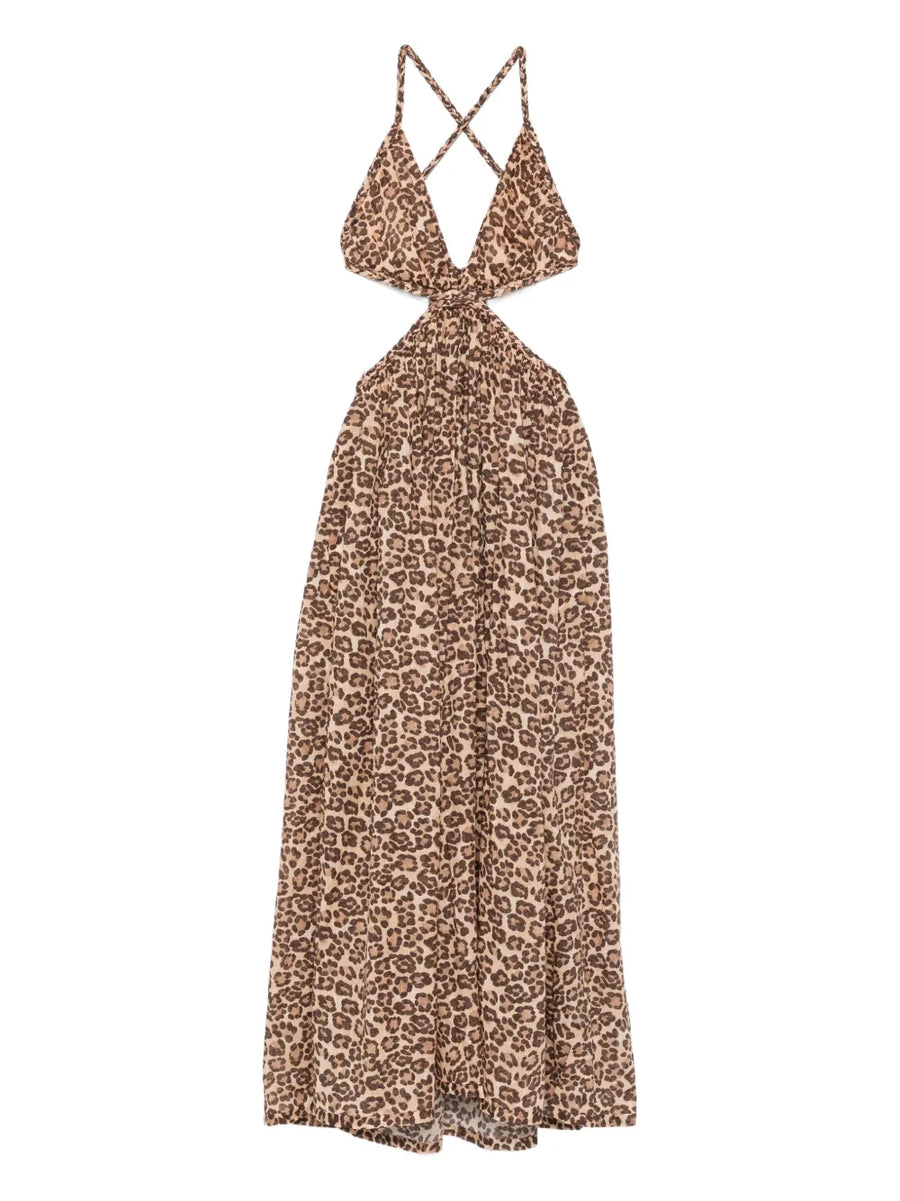 Zimmermann Cotton 100% dress in beige