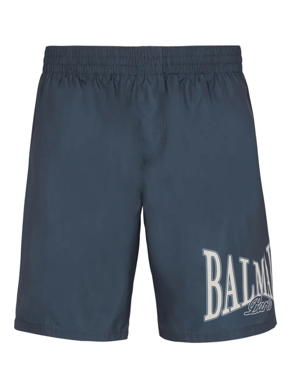 Balmain Polyamide 100% swim shorts in navy
