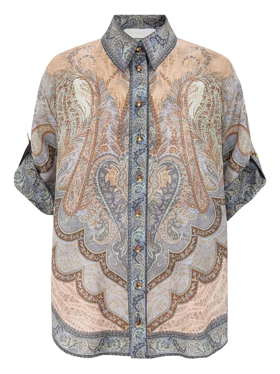 Zimmermann Silk 100% shirt in cream