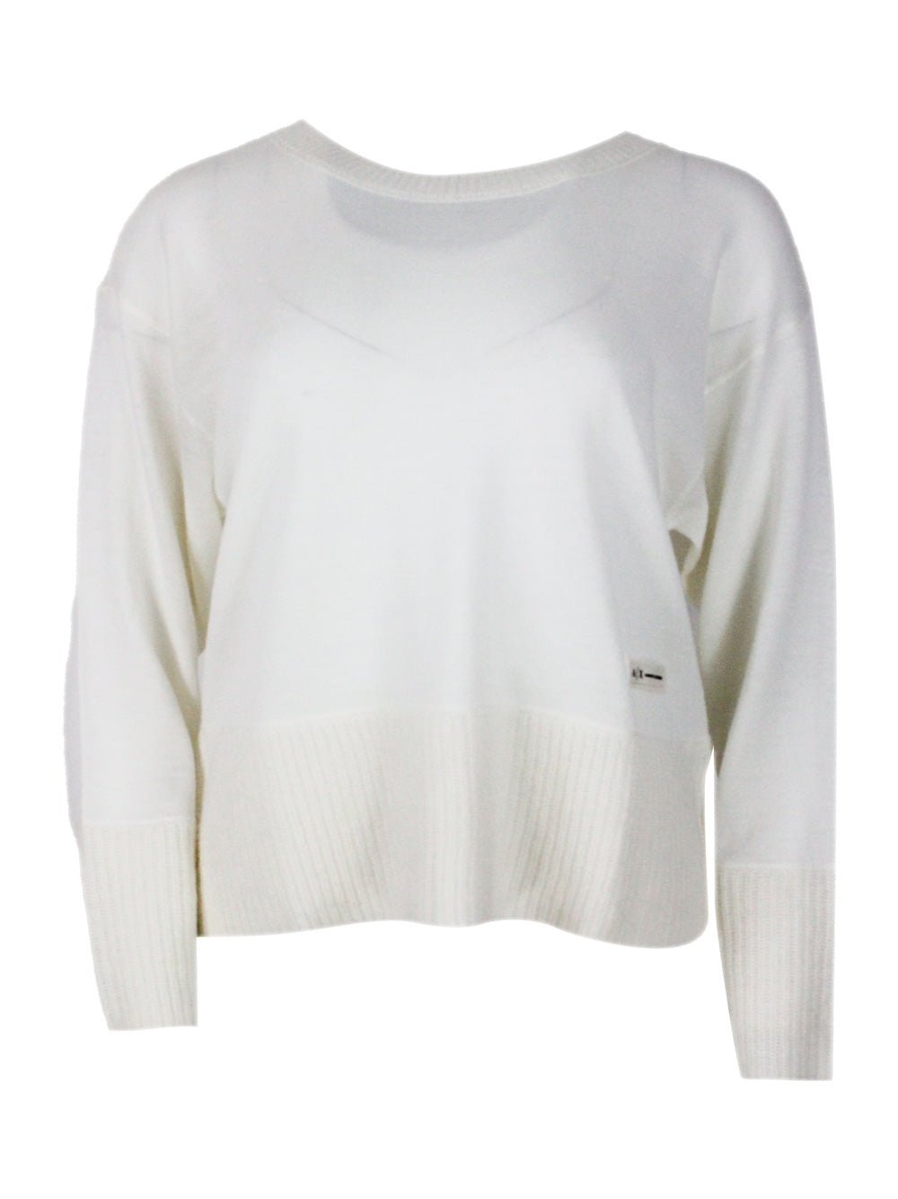 ARMANI EXCHANGE Sweaters Cream 100wv