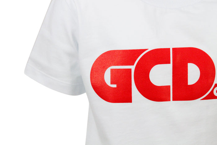 GCDS T-shirts and Polos White 100co