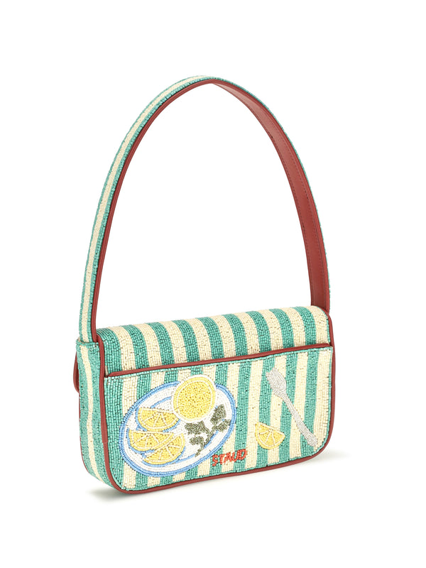 Shoulder Bag Tommy Beaded Summer Lobster Rayon