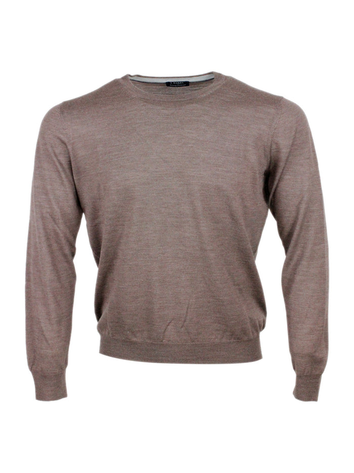 Barba Napoli Sweaters Brown 70wv 30se