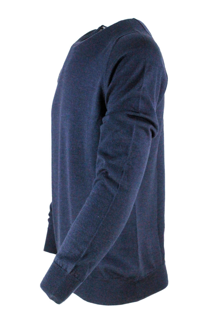 Barba Napoli Sweaters Blue 70wv 30se