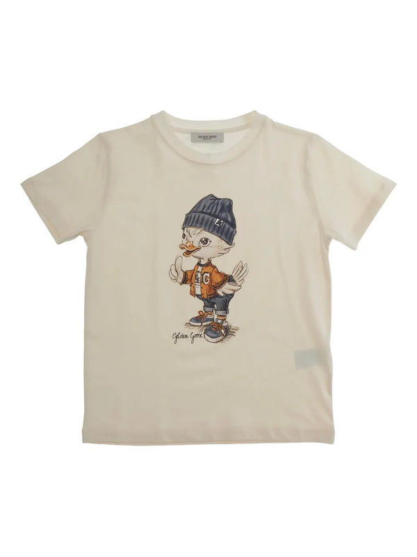 Golden Goose Cotton 100% t-shirt in cream