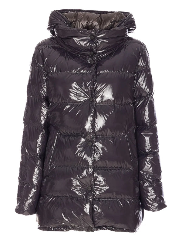 Herno Outer: Polyamide 100%; Lining: Down 80% down jacket in black