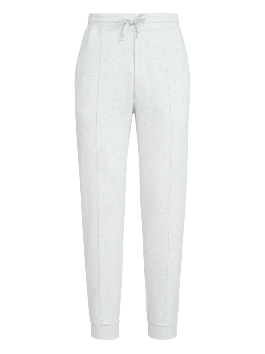Brunello Cucinelli Cotton 95% joggers in grey