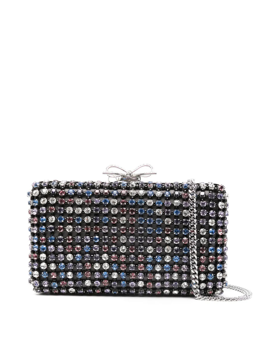 Self-Portrait Outer: Polyester 97% clutch in black