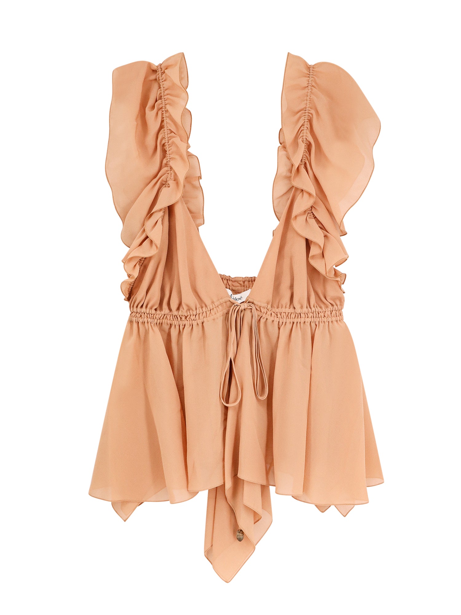 Chloè T-Shirts And Polos Pink Seta