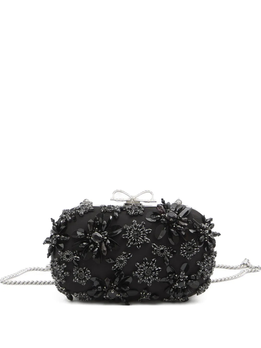Self-Portrait Outer: Polyester 97% clutch in black