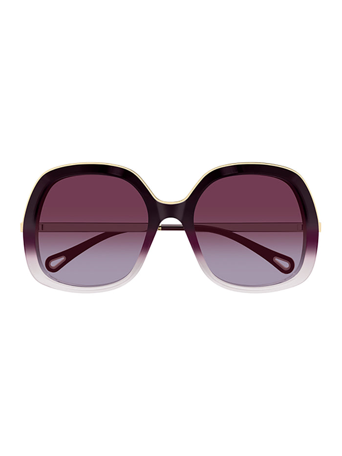 1oj45c00a Burgundy Gold Red Glasses