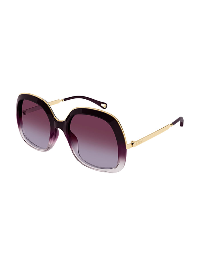 1oj45c00a Burgundy Gold Red Glasses