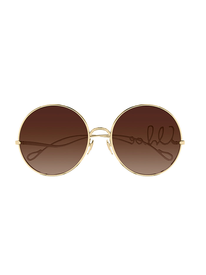 1oj55c00a Gold Brown Metal (other) | Glasses