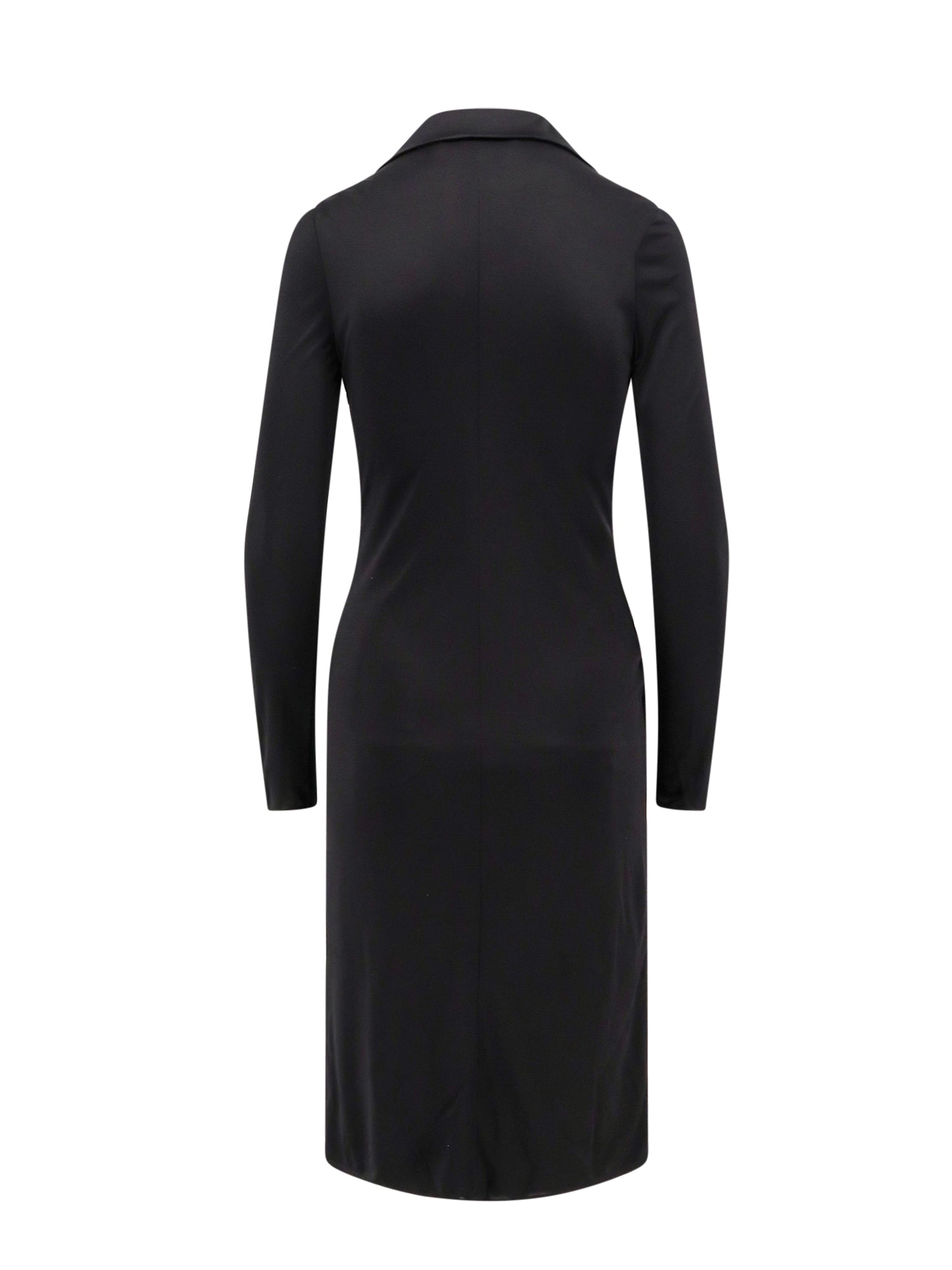 Versace Dresses Black Viscosa