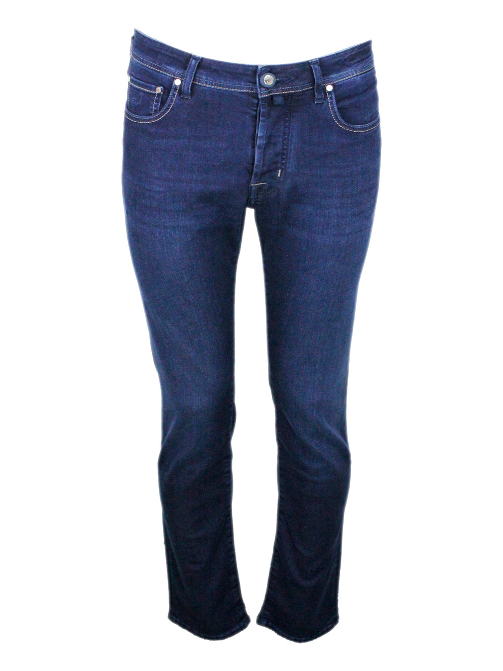 Jacob Cohen Trousers Denim 82co 11ly 5em