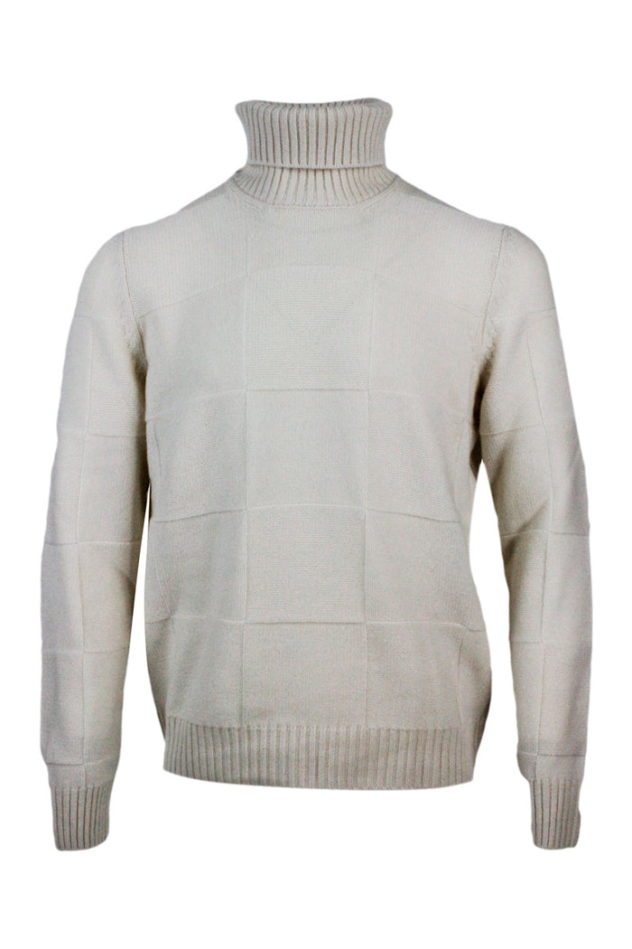 Barba Napoli Sweaters White 100ws