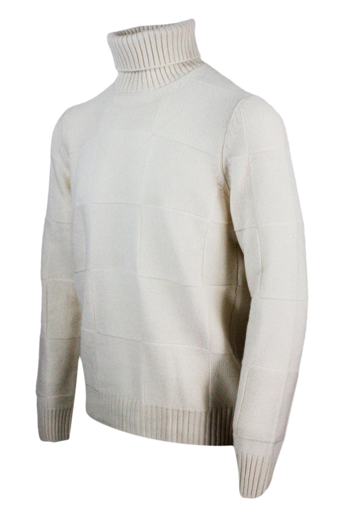 Barba Napoli Sweaters White 100ws
