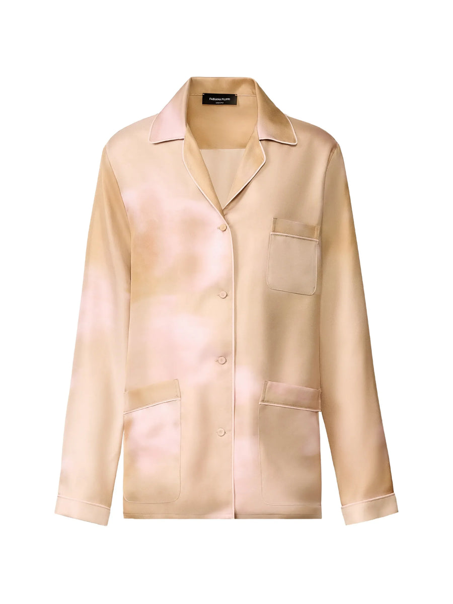 Fabiana Filippi Silk 100% shirt in pink