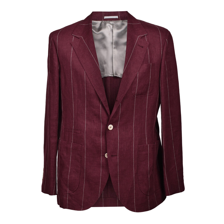 Brunello Cucinelli Mens Suit Mb400edns_c019 Red