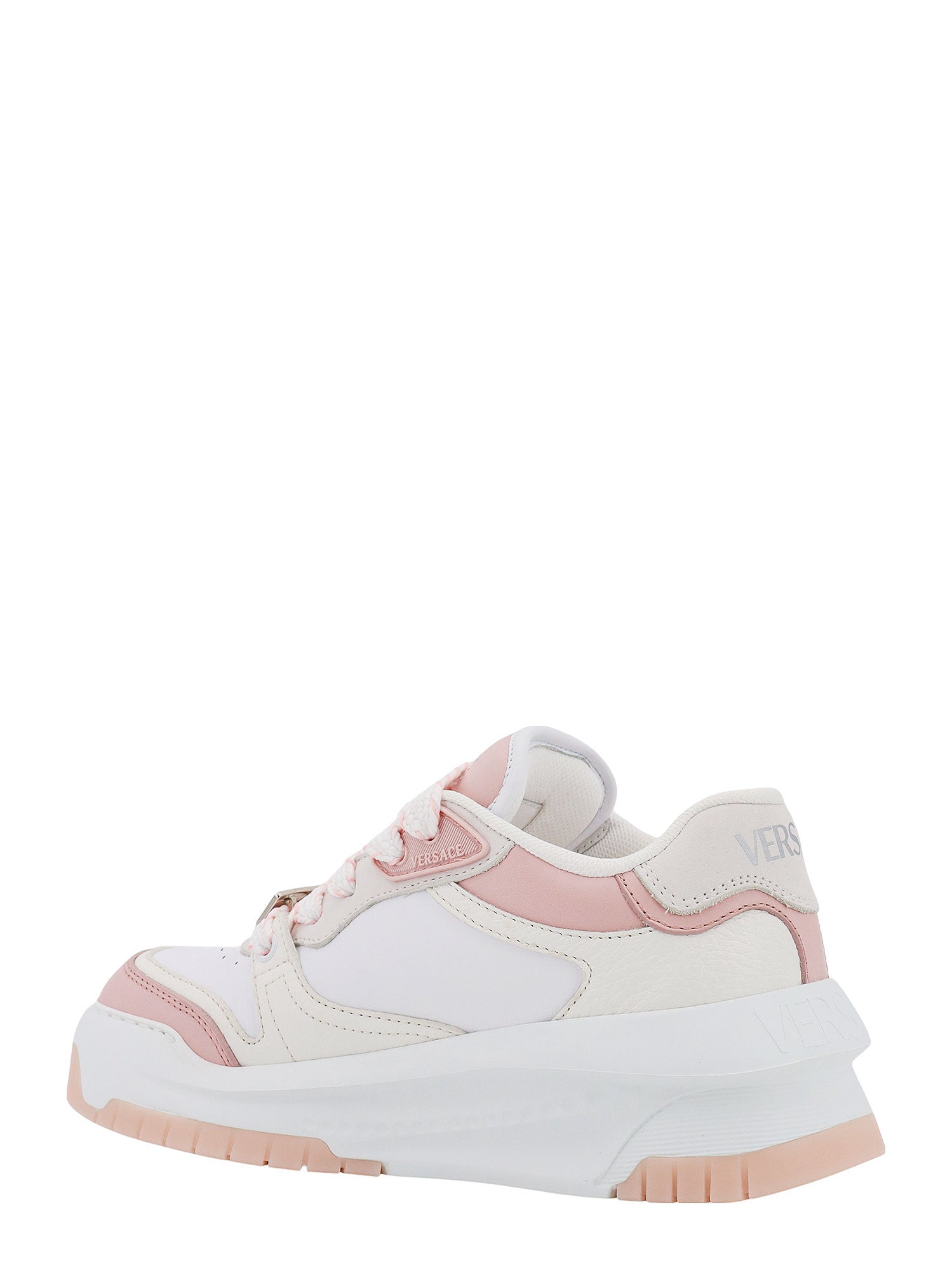 Versace Sneakers White Pelle