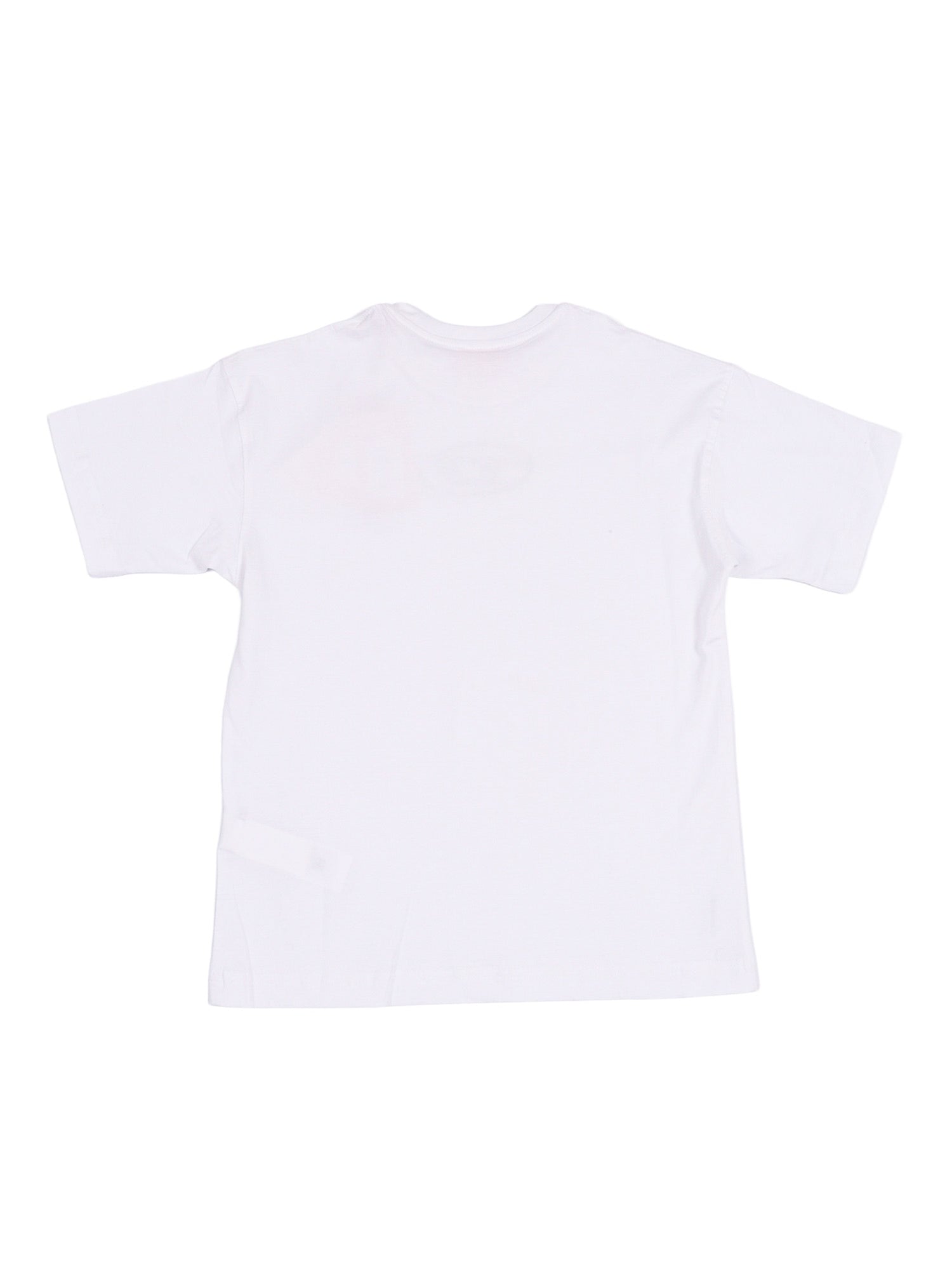 T-shirts White Cotton Short Sleeves T-shirt