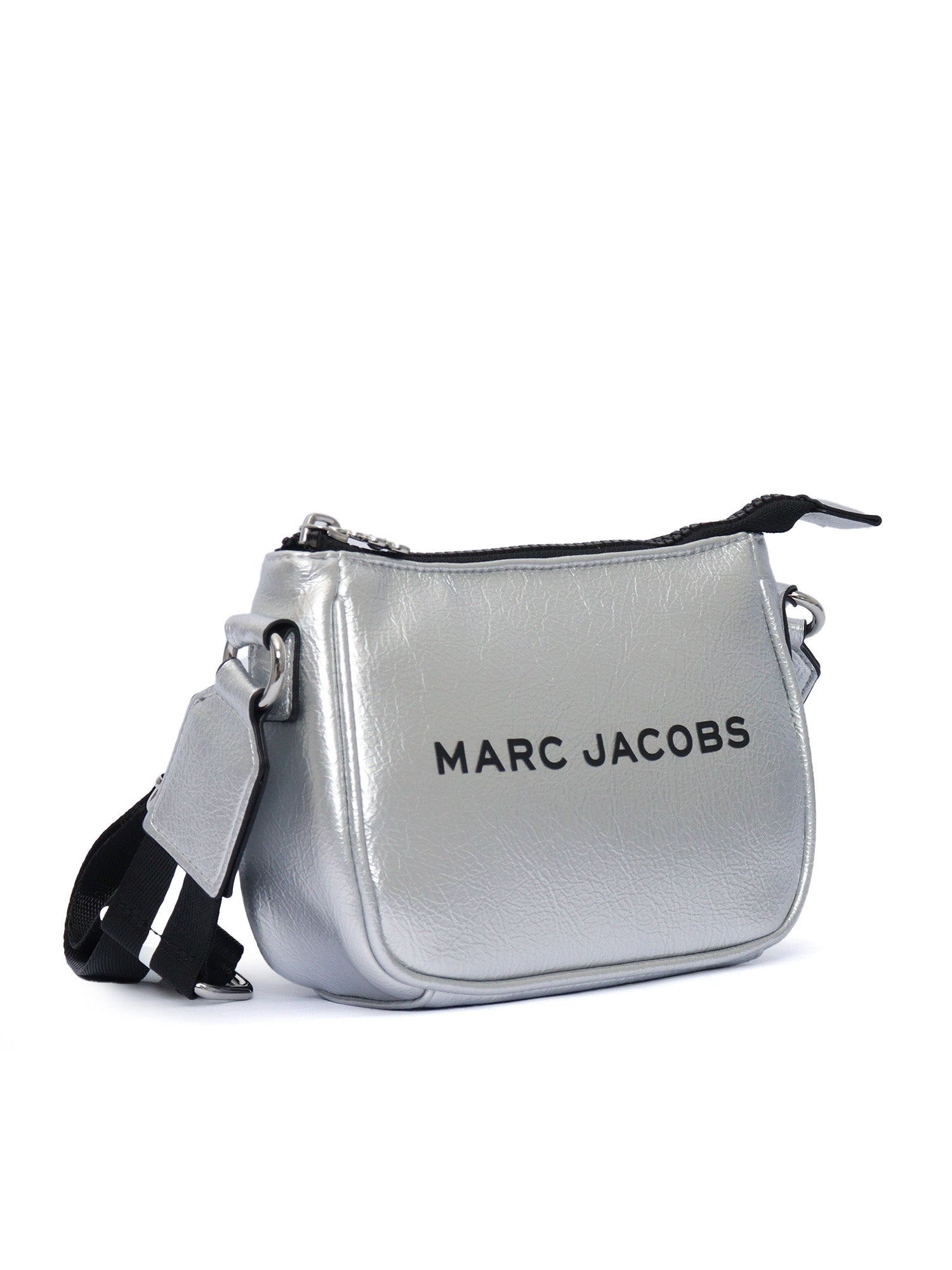 BAG Silver Polyester Fabric 2 Handbag
