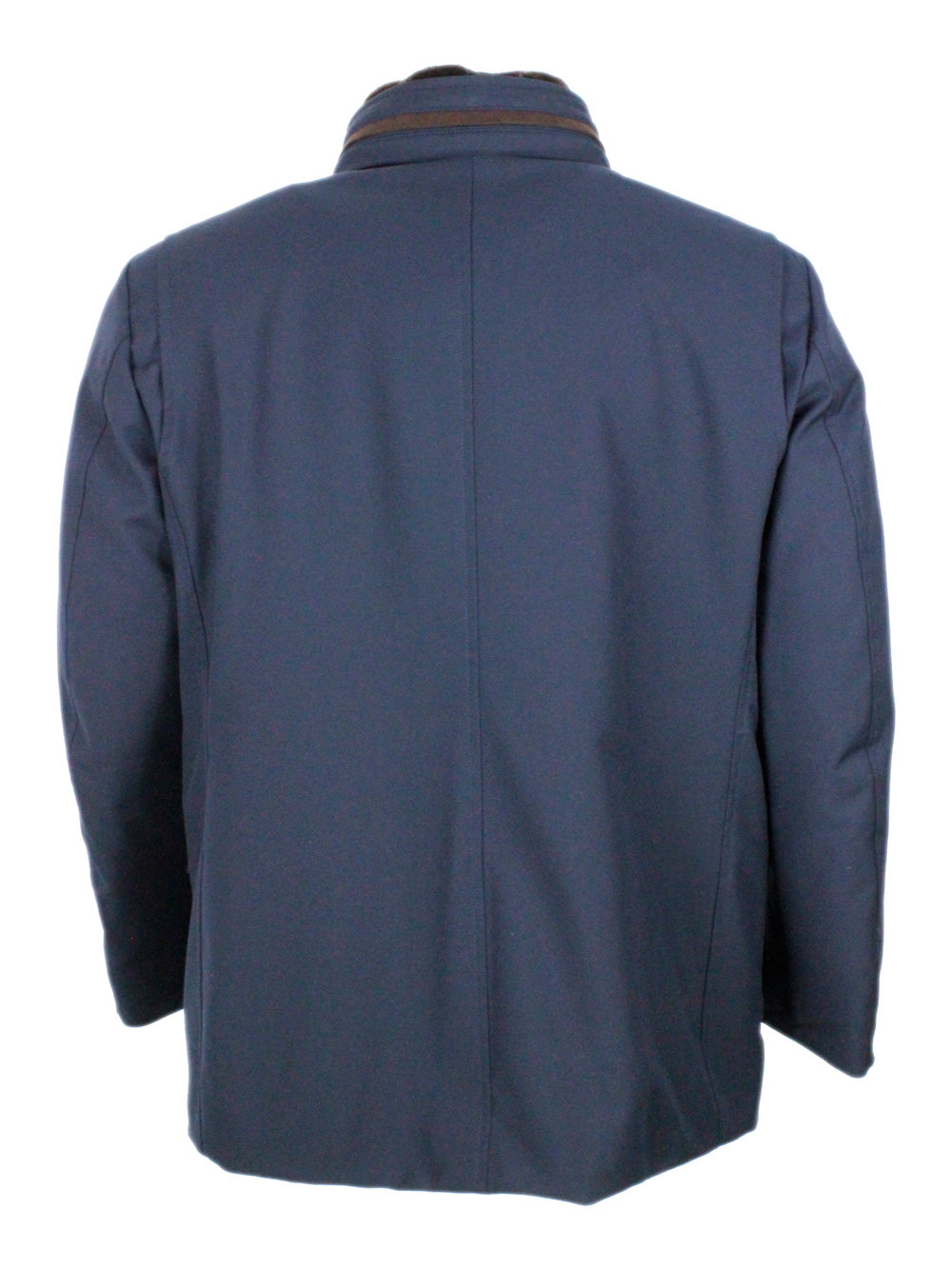 Moorer Coats Dark Blu 84pl 16vi