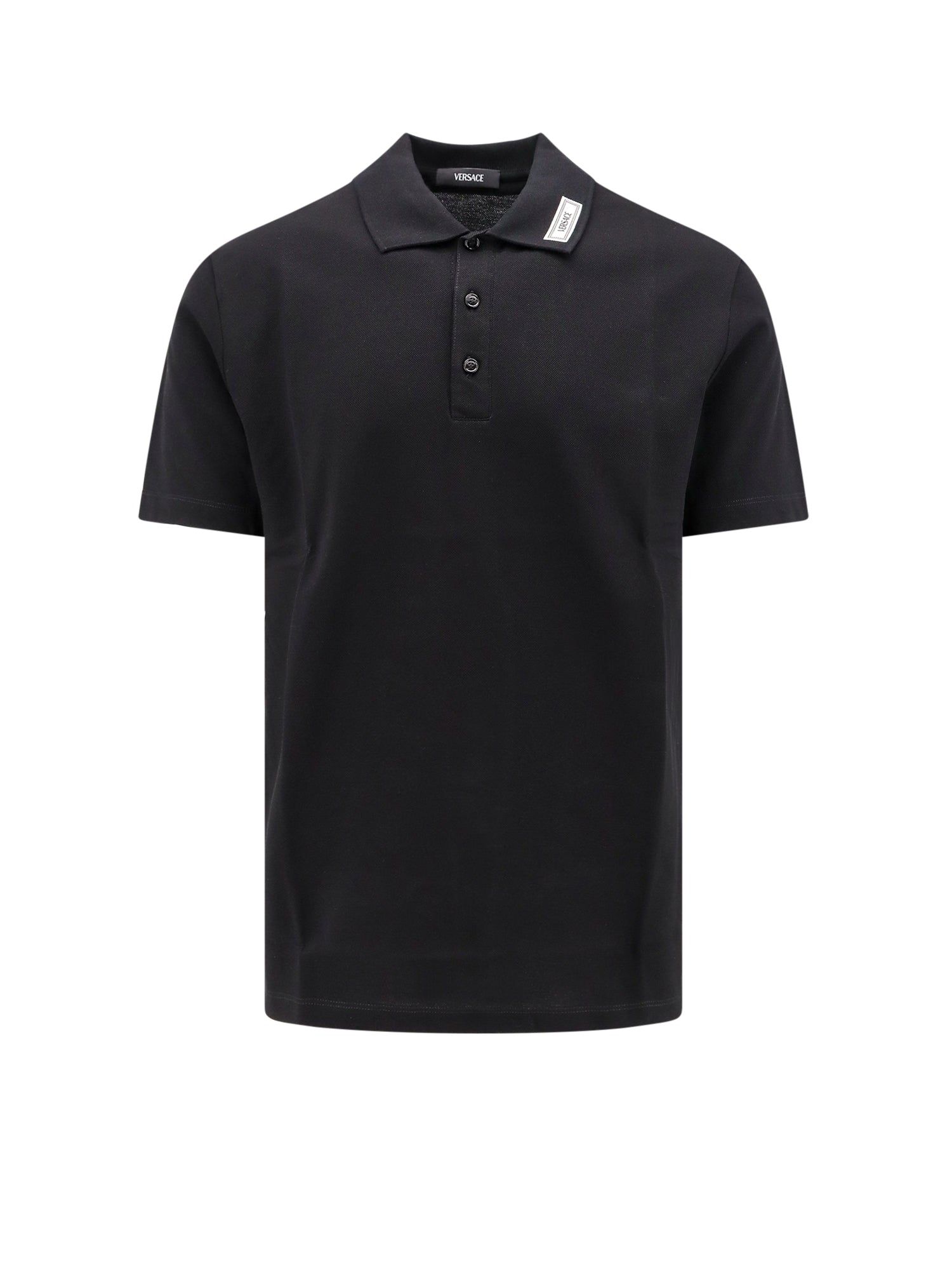 Versace T-shirts and Polos Black 100 % Cotone