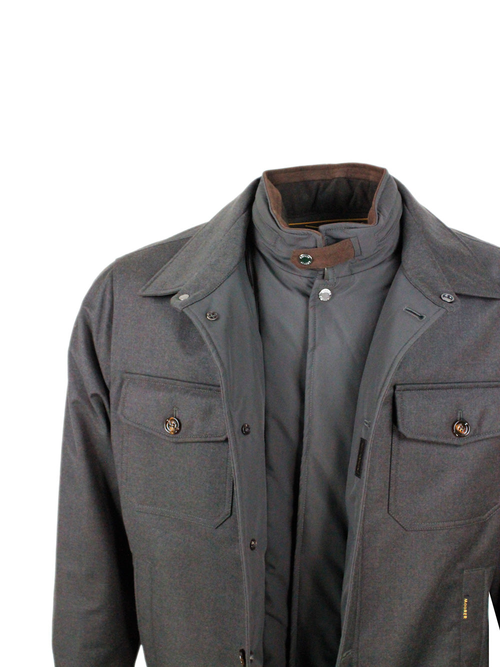 Moorer Jackets Brown 90wv 10ws