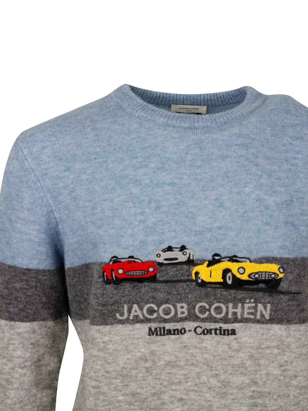 Jacob Cohen Sweaters Celeste - Grigio 48wp 21wo 28pa