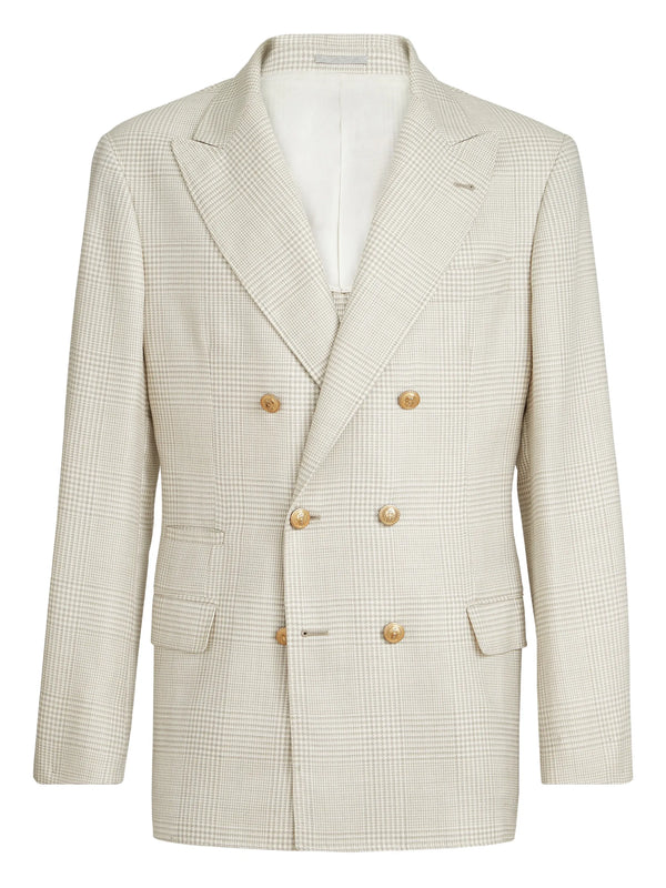 Brunello Cucinelli Virgin Wool 68% blazer in beige