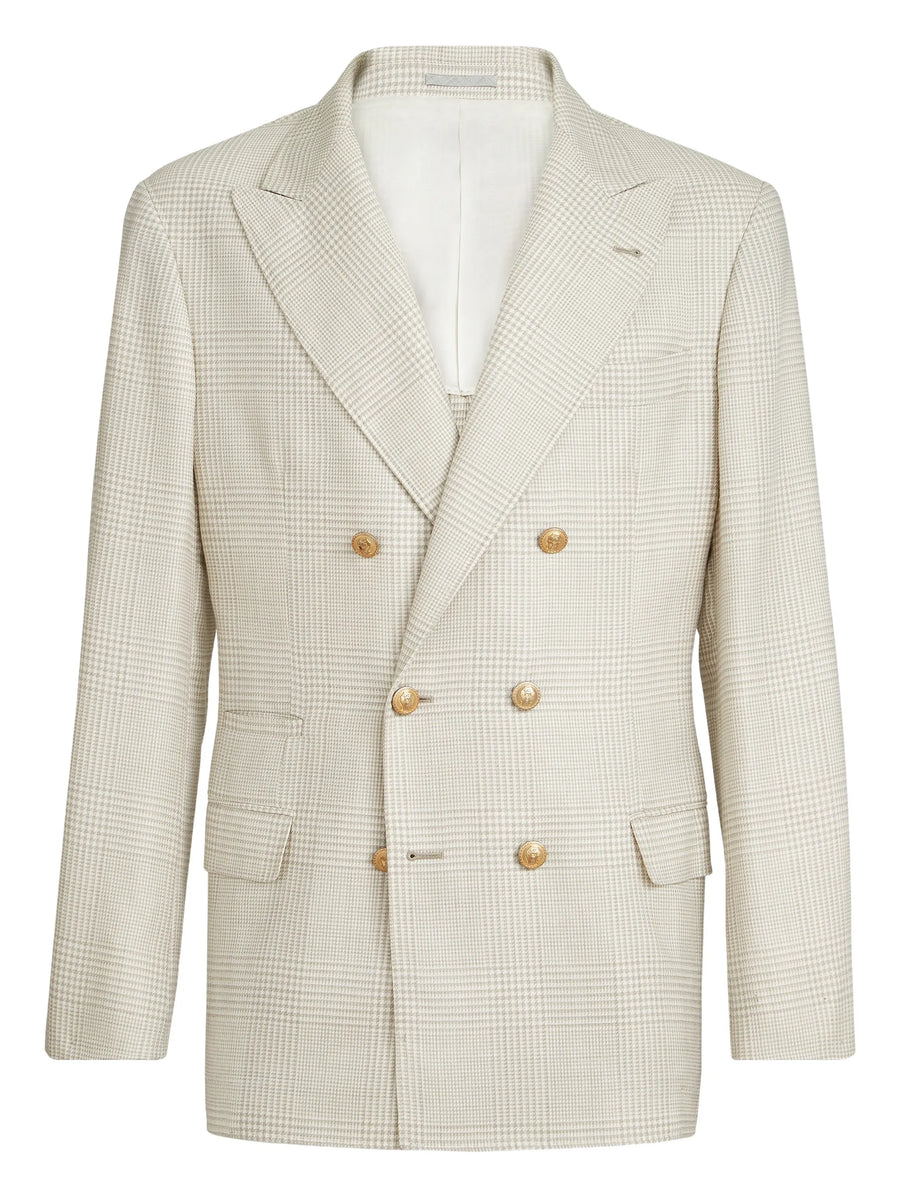 Brunello Cucinelli Virgin Wool 68% blazer in beige