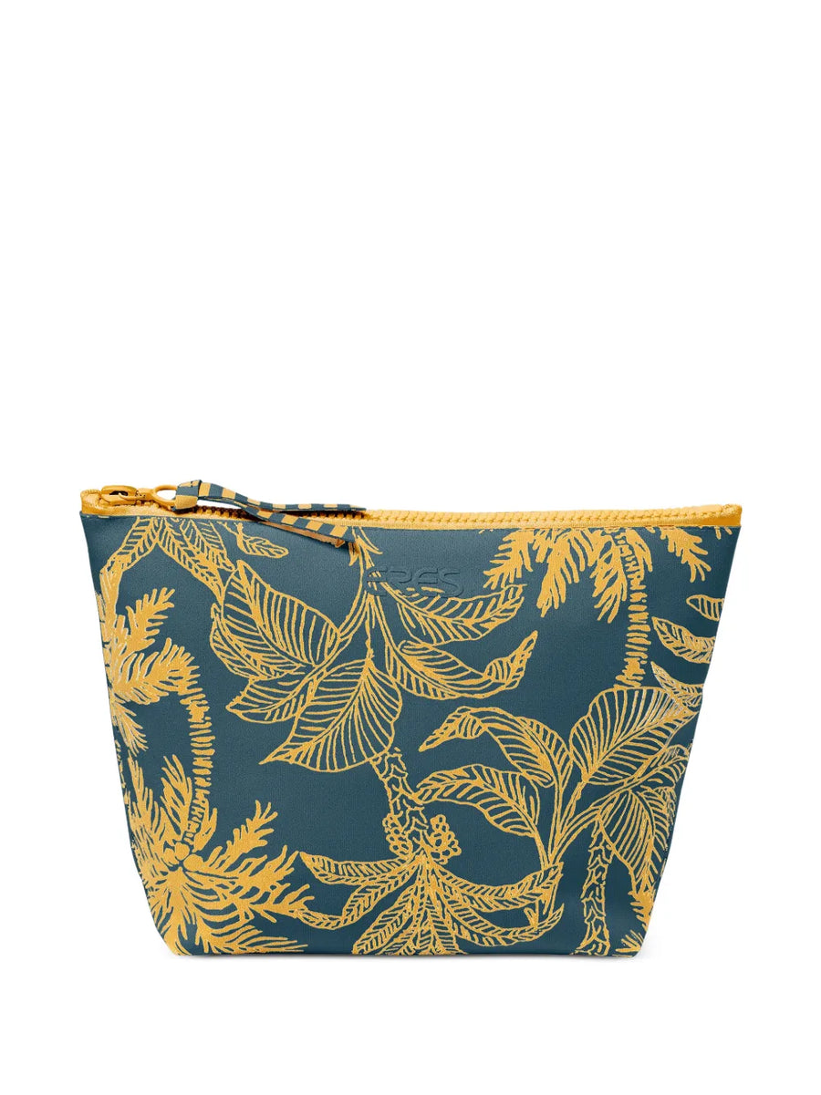 Eres Polyamide 77% clutch in teal