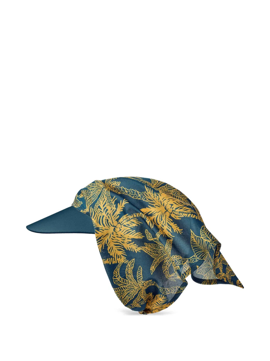 Eres Cotton 100% visor in blue