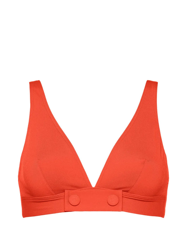 Eres Polyamide 84% bikini top in red