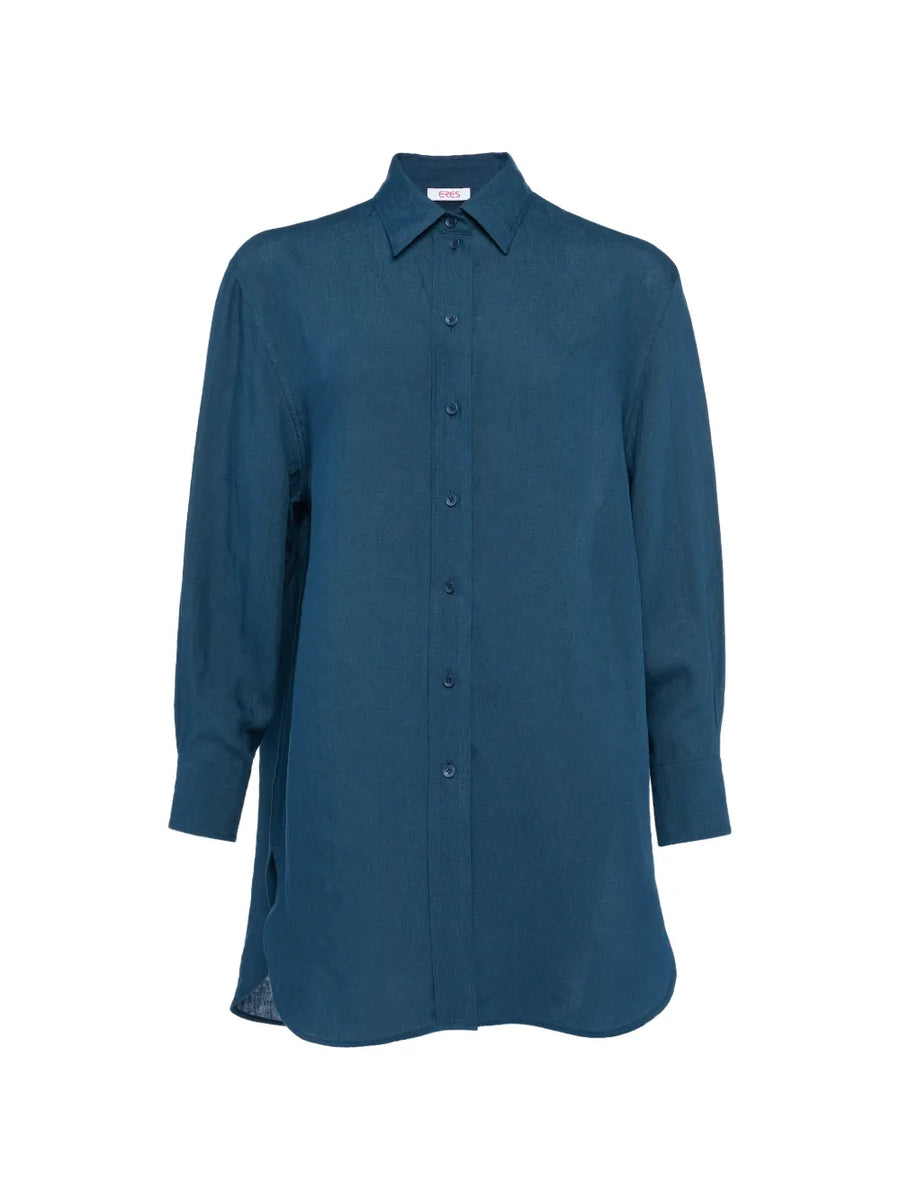 Eres Linen/Flax 100% shirt in blue