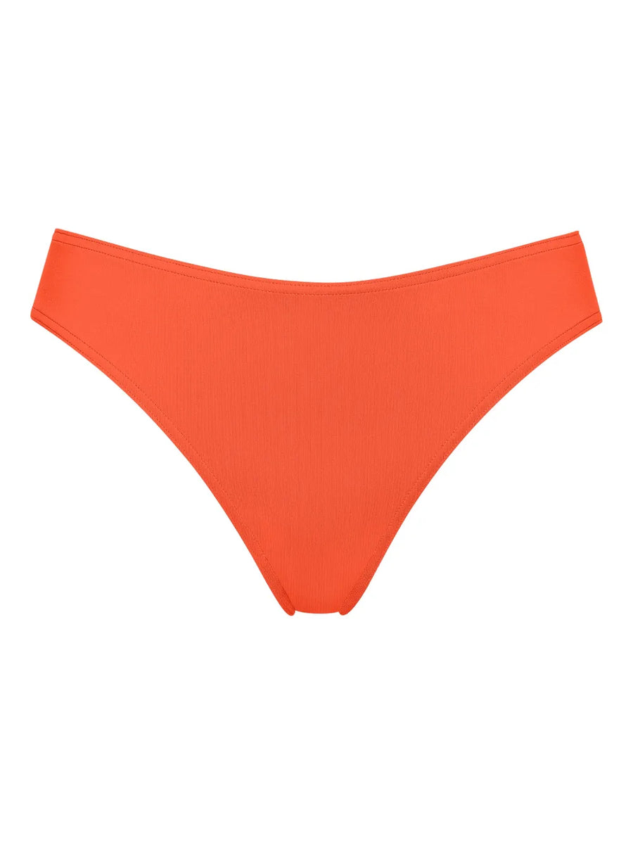 Eres Polyamide 84% high-waisted brief in orange