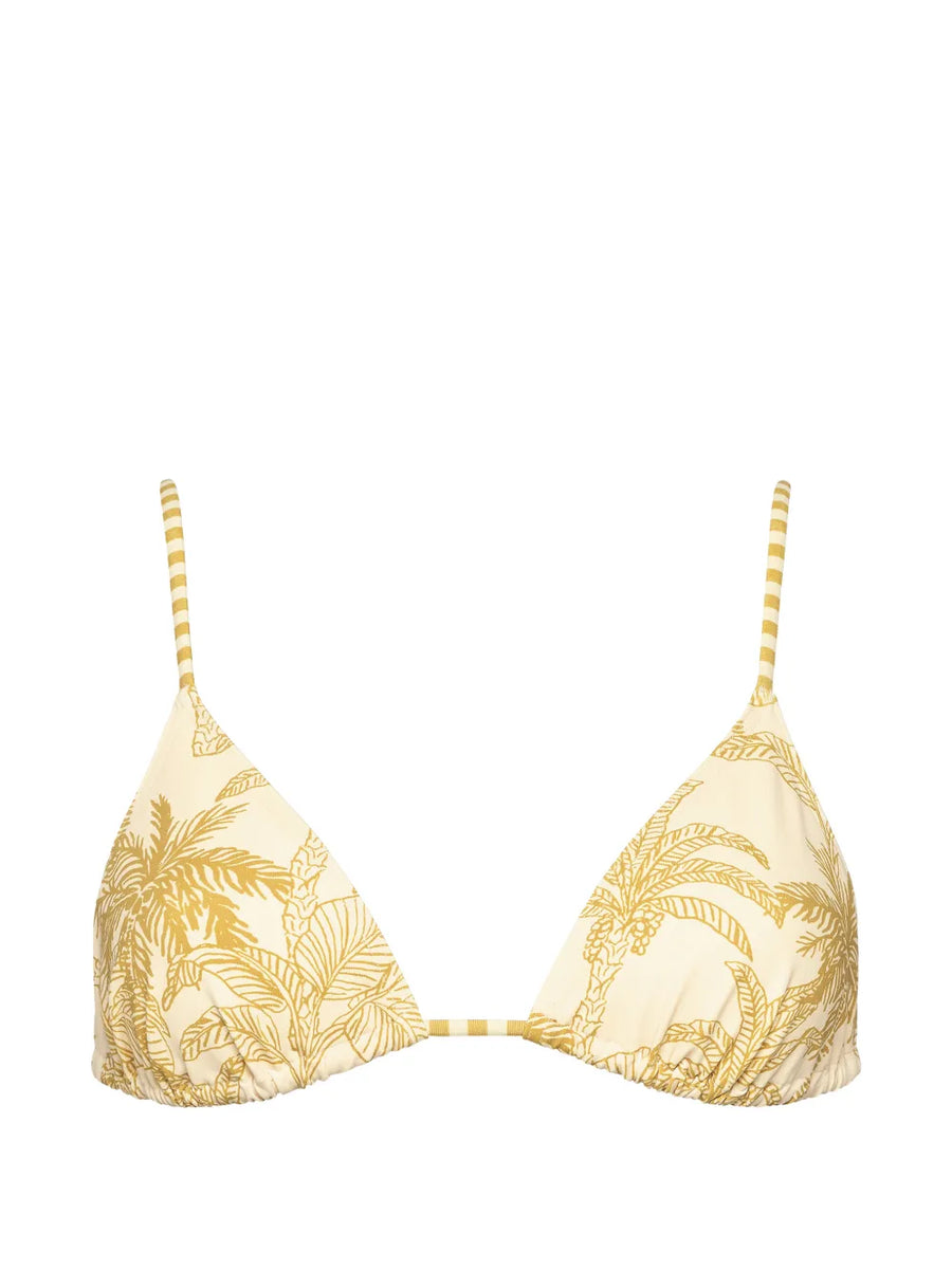 Eres Polyamide 77% bikini top in cream
