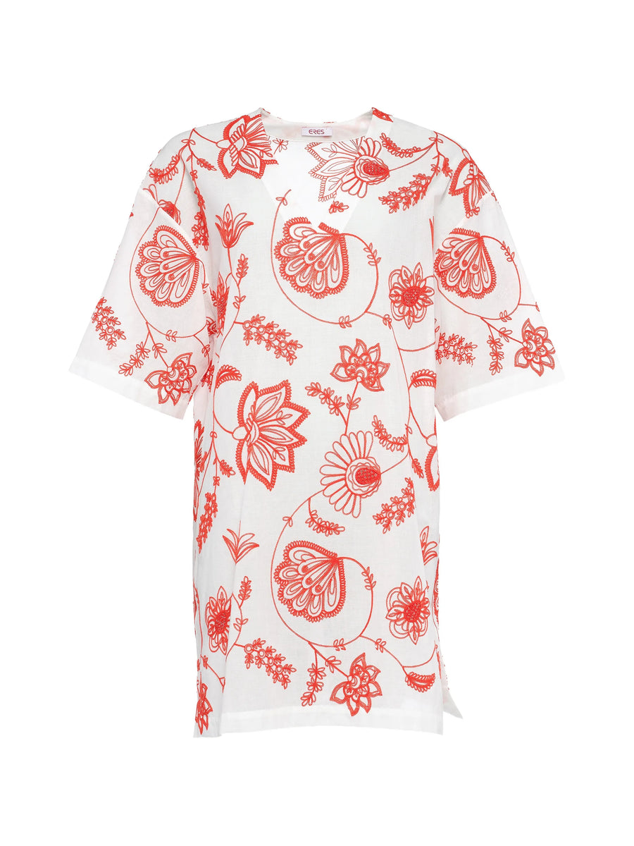 Eres Cotton 100% dress in white