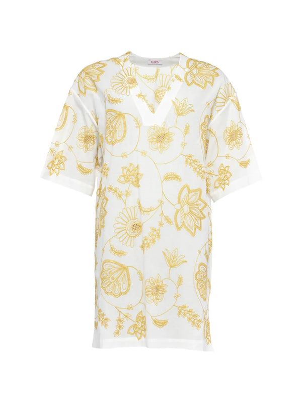 Eres Cotton 100% dress in white