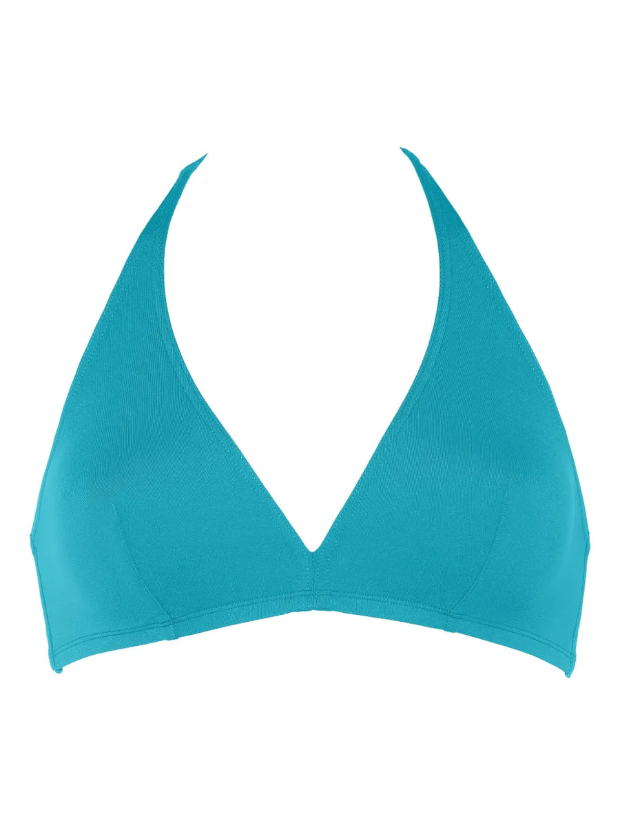 Eres Polyamide 84% bikini top in turquoise