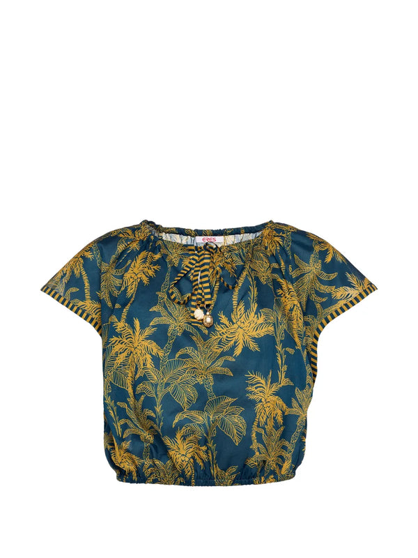 Eres Cotton 100% top in blue