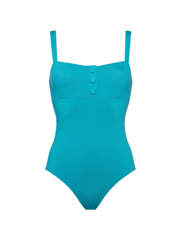 Eres Polyamide 84% swimsuit in turquoise