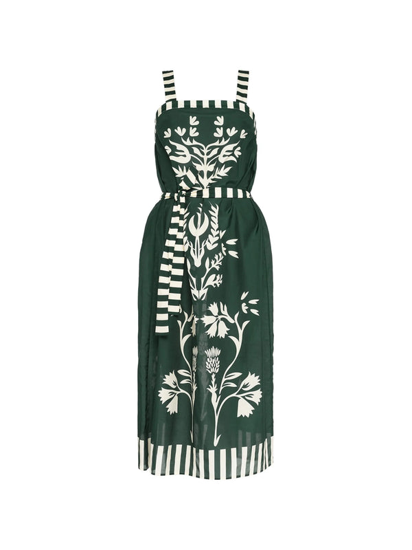 Eres Cotton 70% dress in green