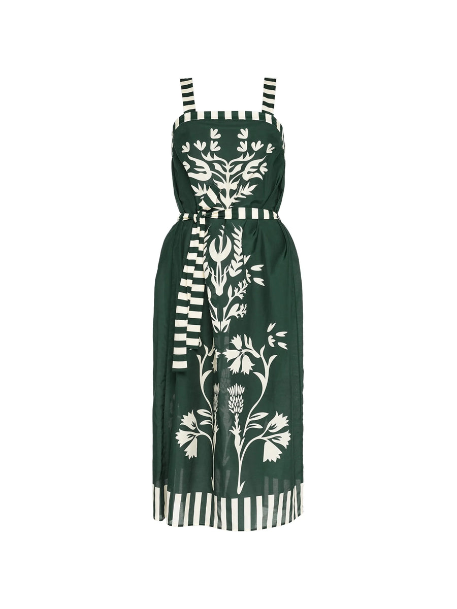 Eres Cotton 70% dress in green