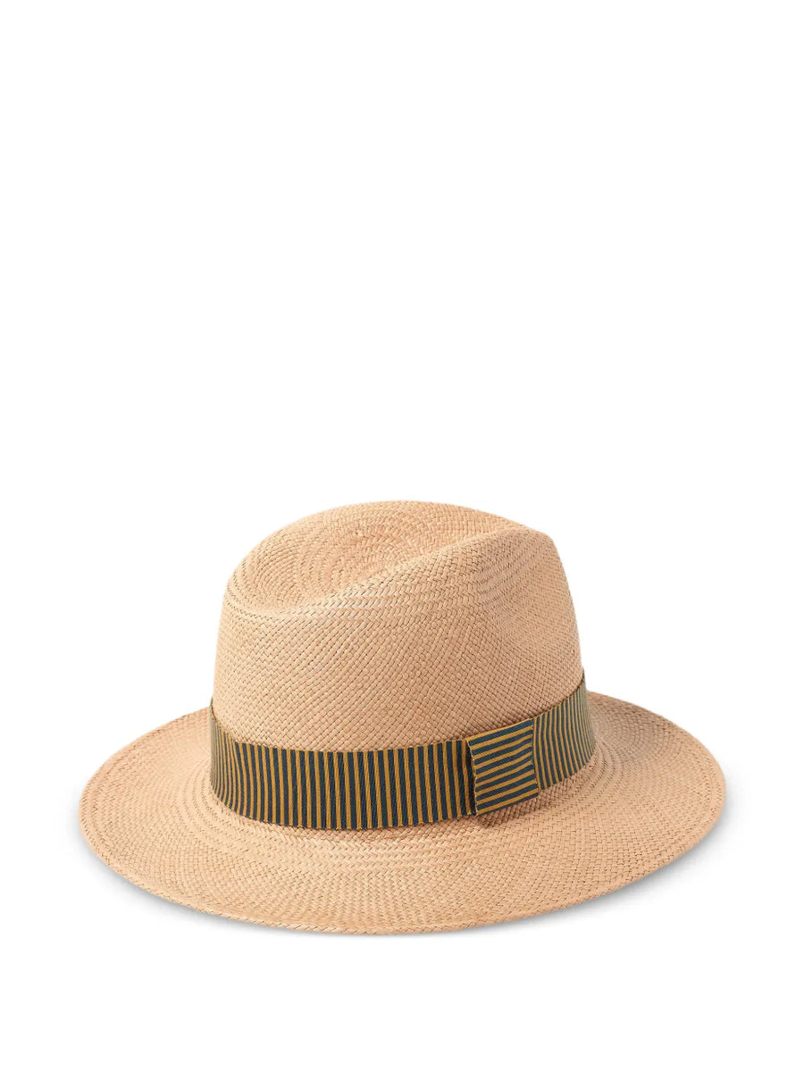 Eres Straw 100% panama hat in beige