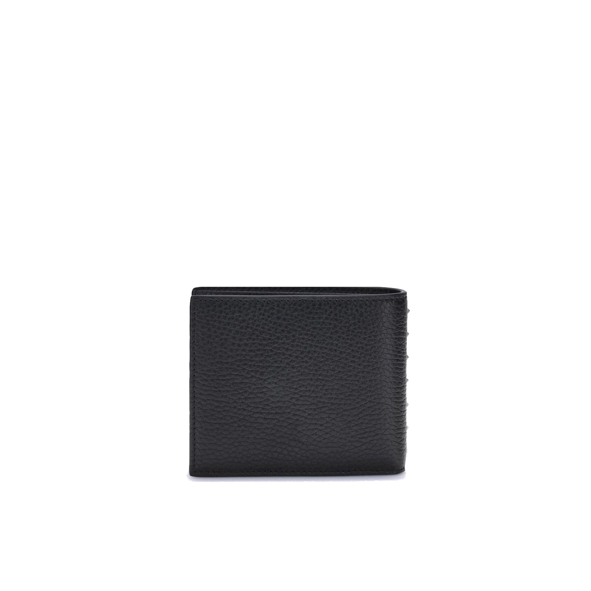 Valentino Garavani Bifold Rockstud Wallet Black Leather